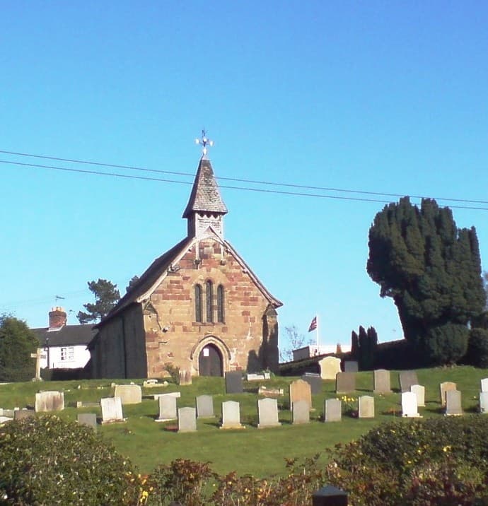 St Lawrence's Church, Coppenhall in Coppenhall, Staffordshire