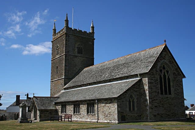 Church of St Ida in Padstow, Cornwall