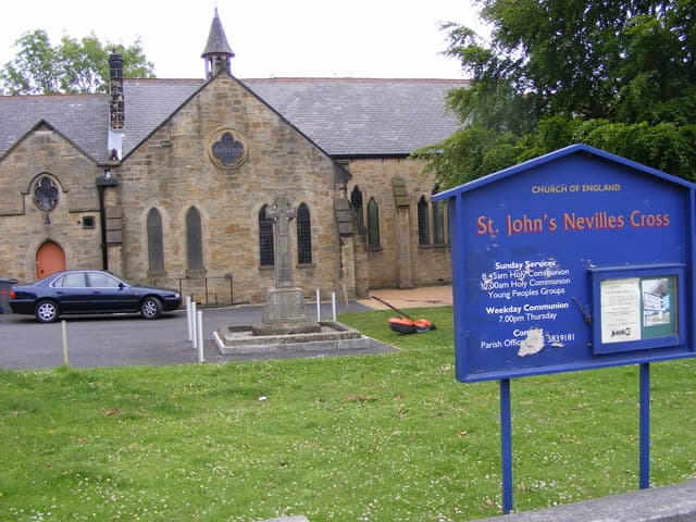 St John's Neville's Cross in Durham, County Durham