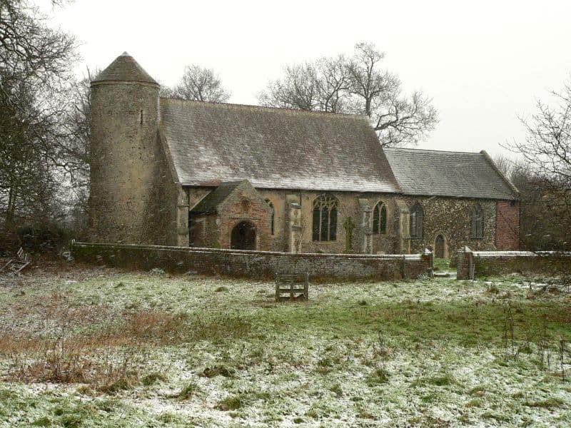 St Mary's Church, Moulton in Norwich, Norfolk