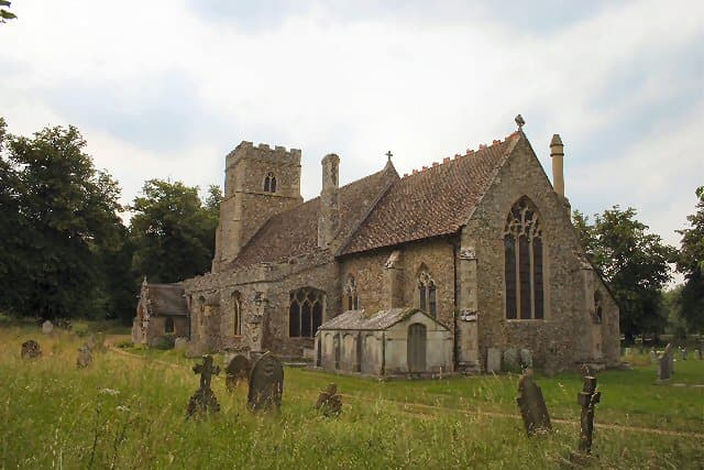 Church of St George in Lawshall, Suffolk