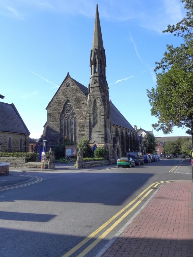Lytham United Reformed Church, With Attached Garden Wall And Gate Piers in Lytham St Annes, Lancashire