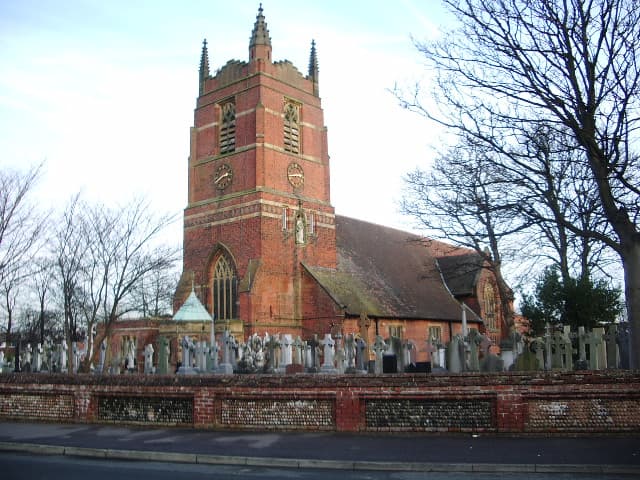 St Anne's Parish Church in Lytham St Annes, Lancashire