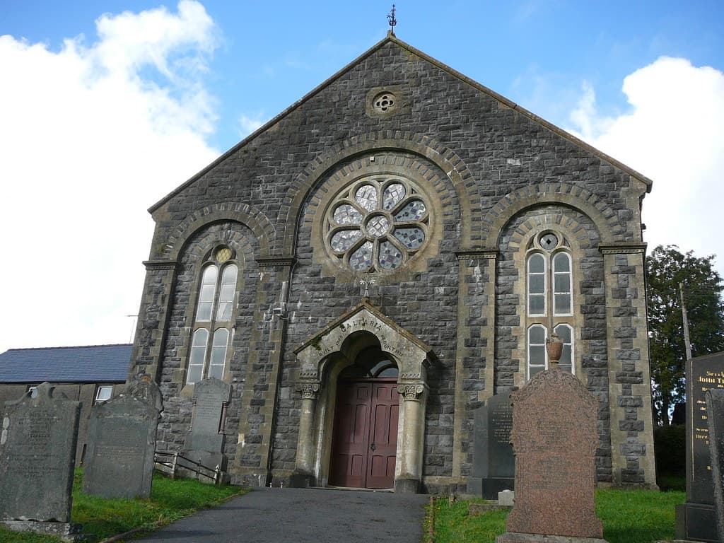 Calfaria Baptist Chapel in Login, Carmarthenshire