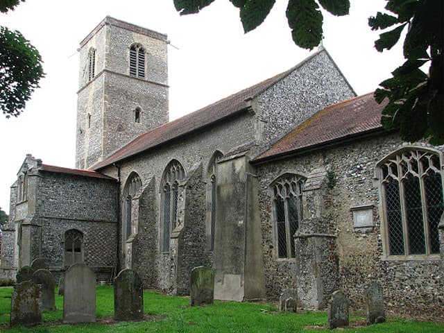 Church of St Giles in Colby, Norfolk