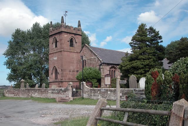 St Peter's Church, Plemstall in Mickle Trafford, Cheshire