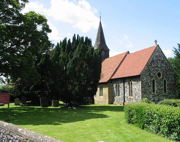 Church of the Holy Cross in Canterbury, Kent