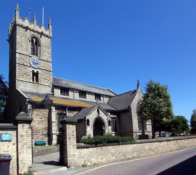 All Saints Church in Scunthorpe, Lincolnshire