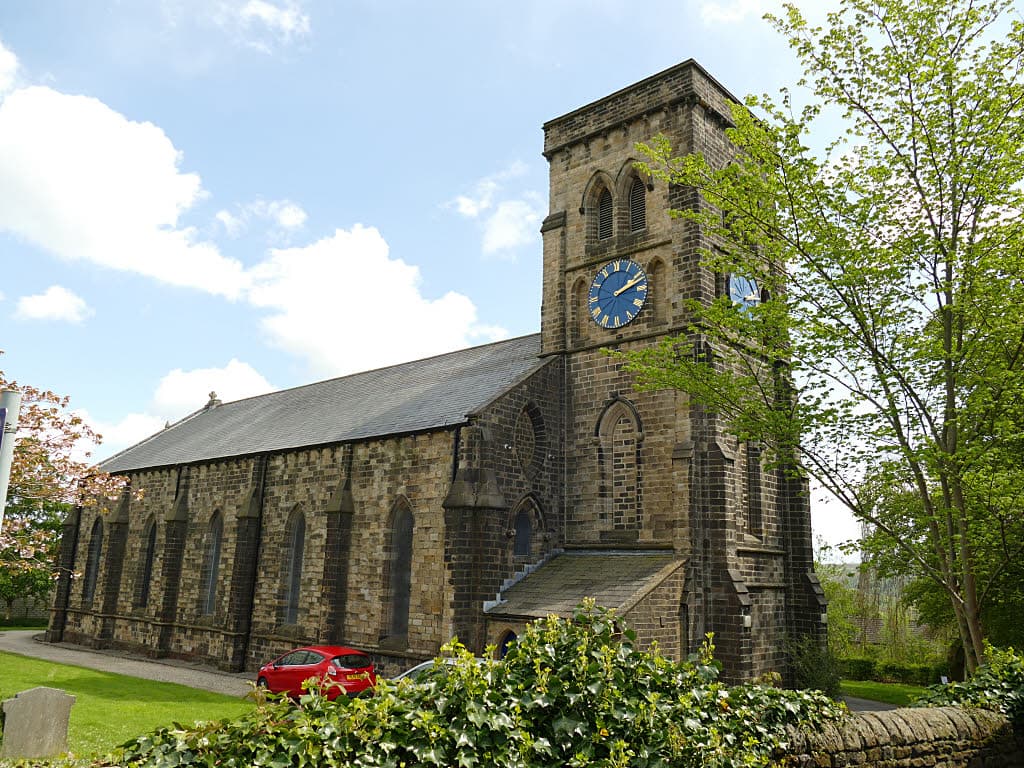 Christ Church, Oakworth in Keighley, West Yorkshire