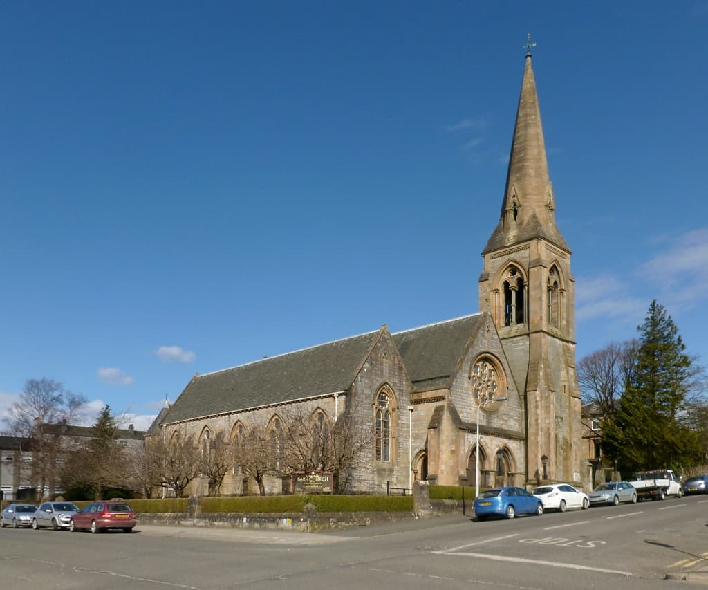 Park Church and Church Hall, Charlotte Street, Helensburgh in Helensburgh, Argyll and Bute