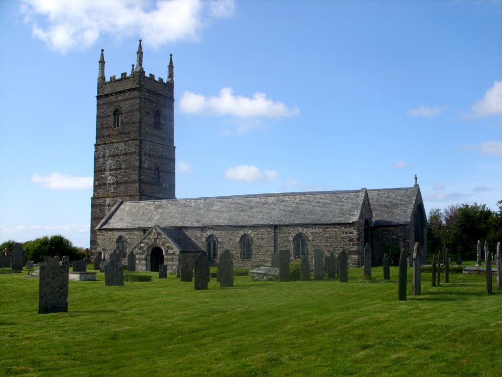 Church of St Uvelus in St Eval, Cornwall