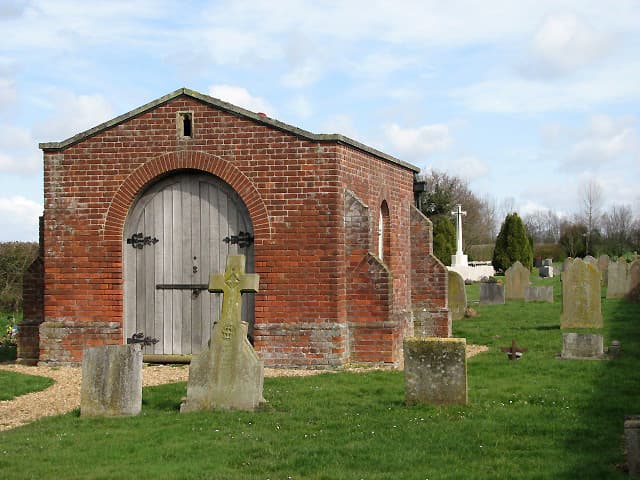 Scottow Cemetery Chapel in Scottow, Norfolk