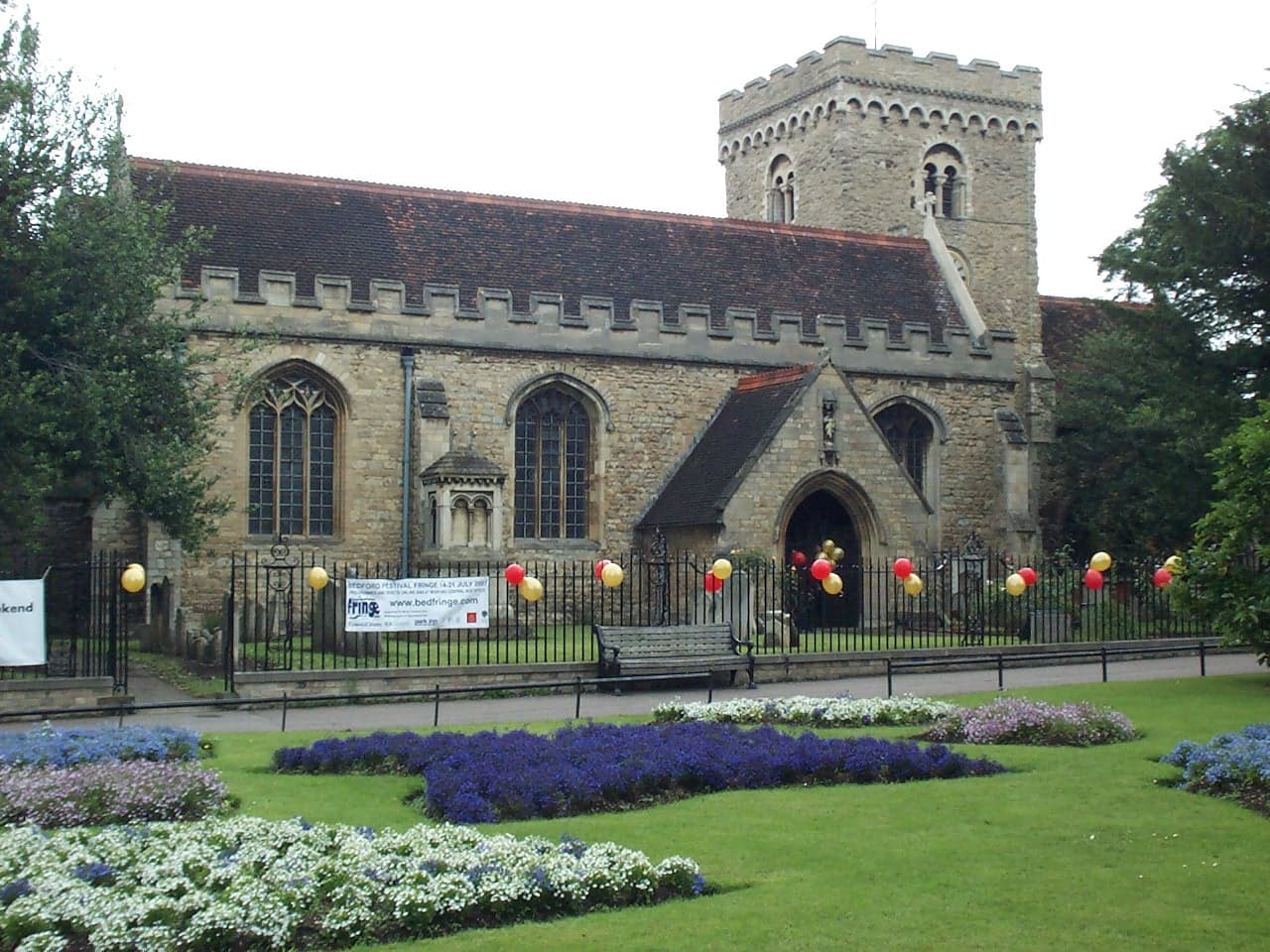St Peter's Church, Bedford in Bedford, Bedfordshire