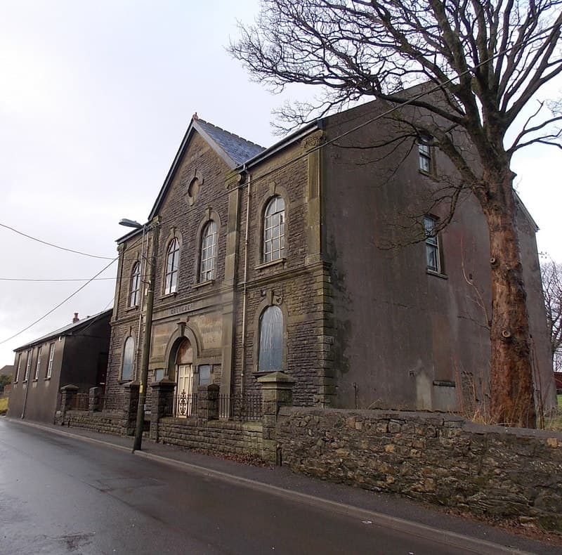 Capel Ebenezer in Tredegar, Caerphilly
