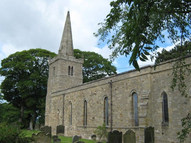 Church of St Edwin in High Coniscliffe, County Durham
