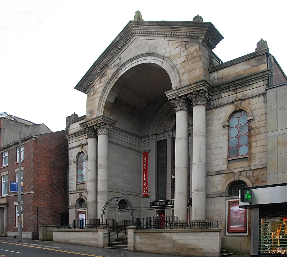 Central Methodist Church in Preston, Lancashire