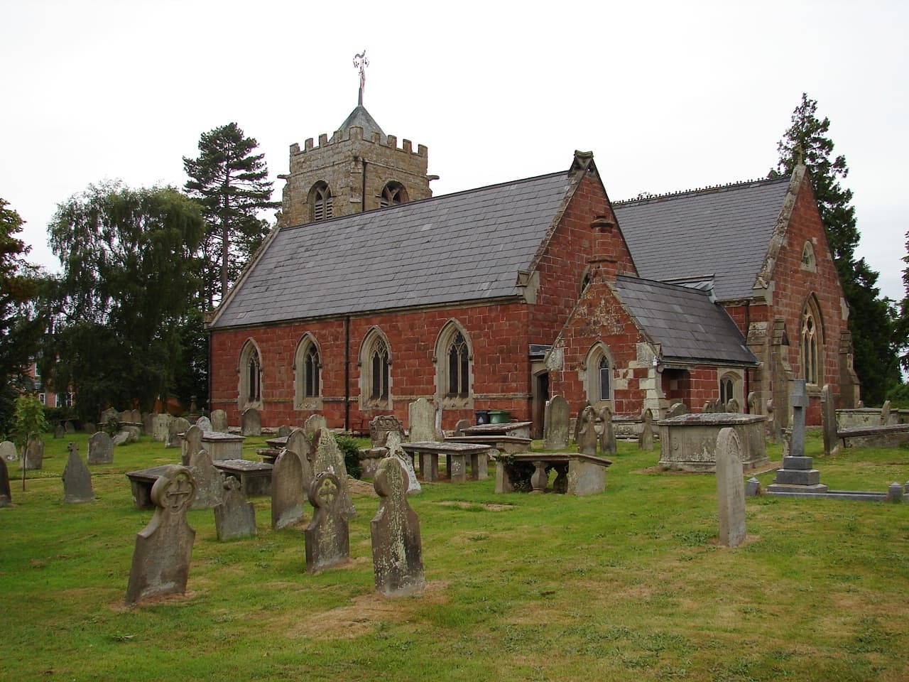 Church of St Peter in Myddle, Broughton and Harmer Hill, Shropshire