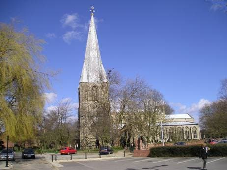 Saint Mary's Church in Spalding, Lincolnshire