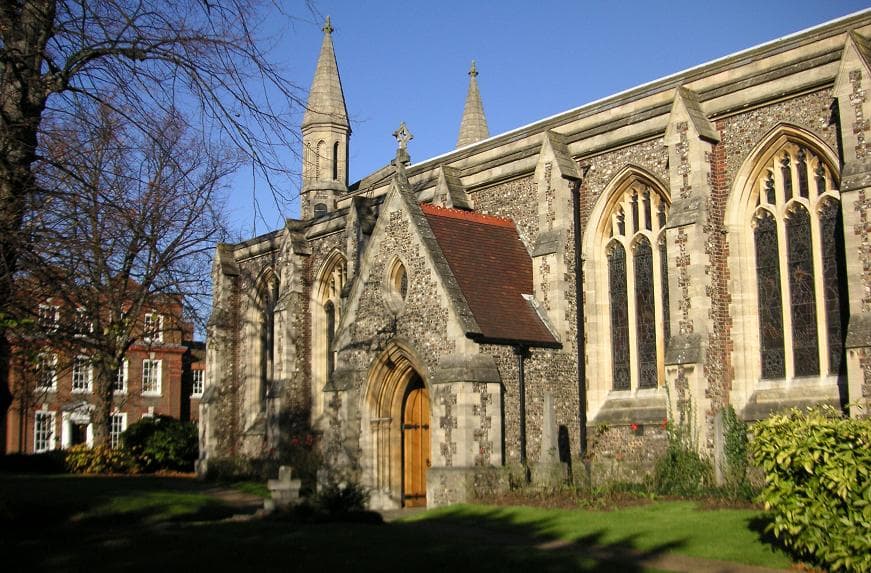 St Peter's Church in St Albans, Hertfordshire