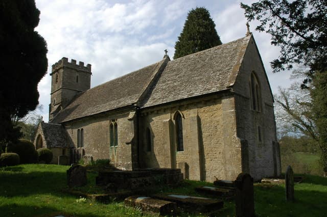 Church of St Mary in Edgeworth, Gloucestershire