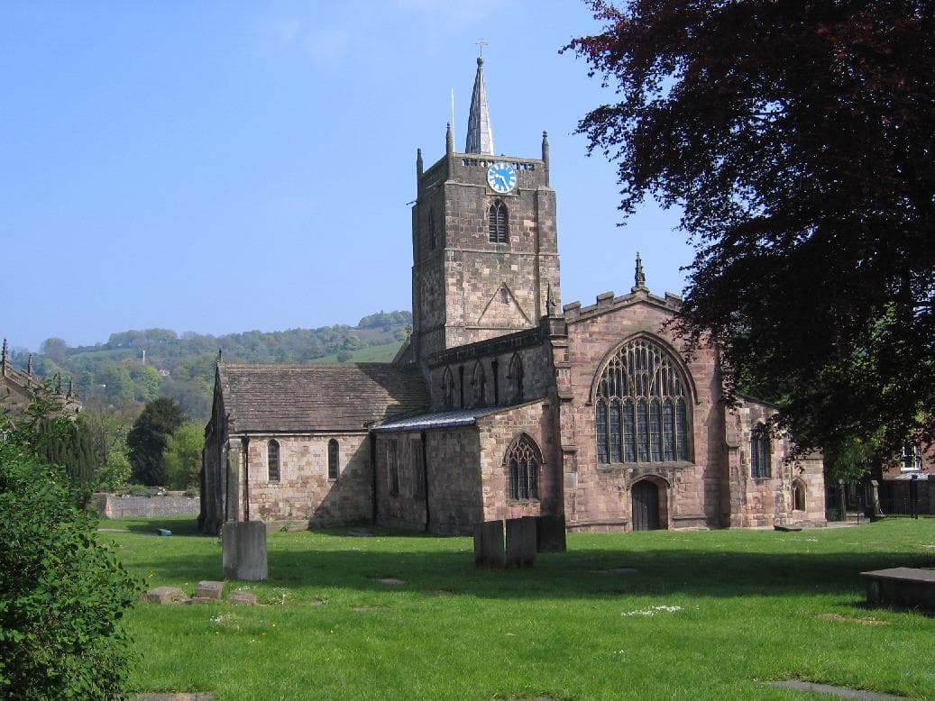 Saint Mary's Church in Matlock, Derbyshire