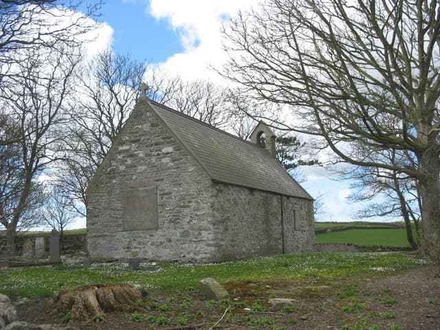 St Peirio's Church in Llanfechell, Gwynedd