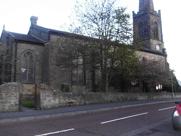 St John's Church in Gateshead, Tyne and Wear