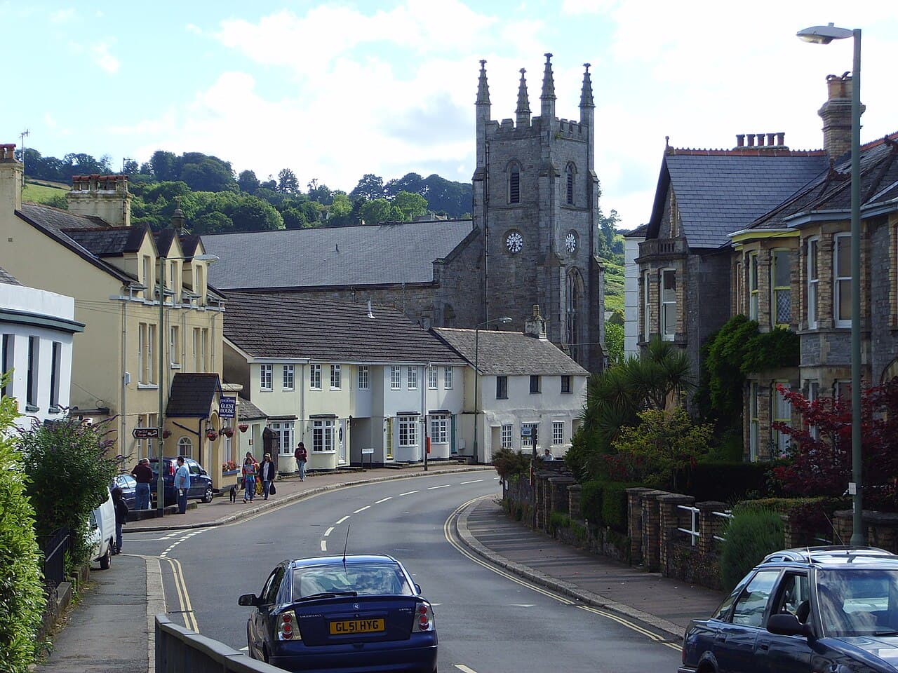 St John's Church in Totnes, Devon