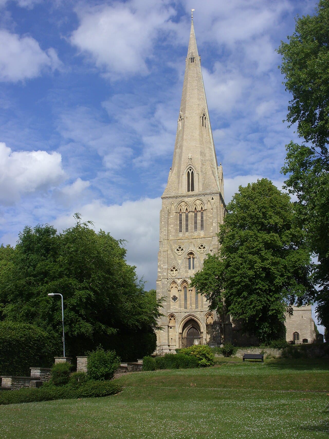 Saint Peter's Church in Wellingborough, Northamptonshire