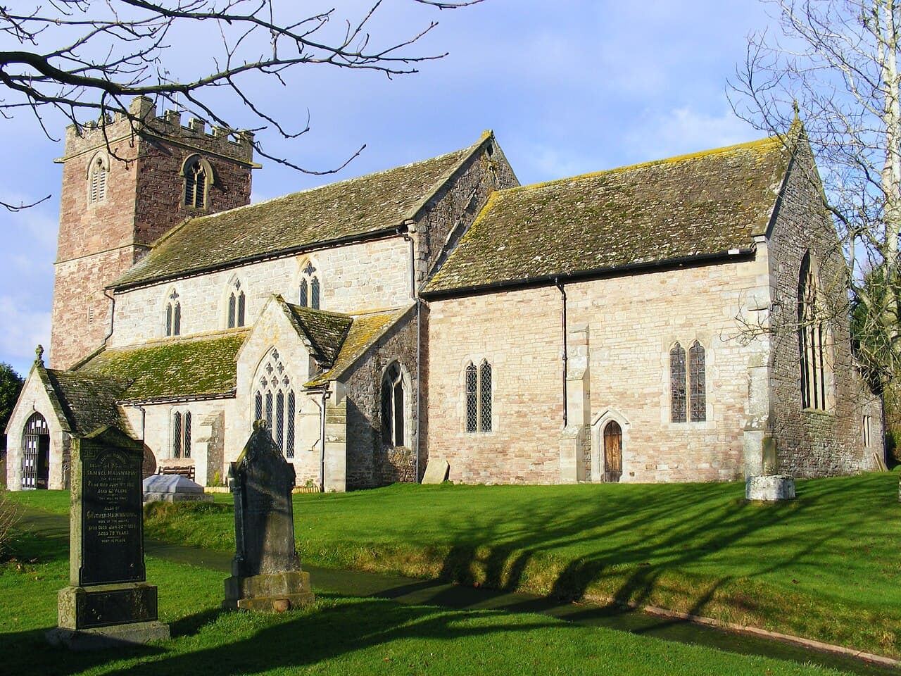 Church of St Mary in Almeley, Herefordshire