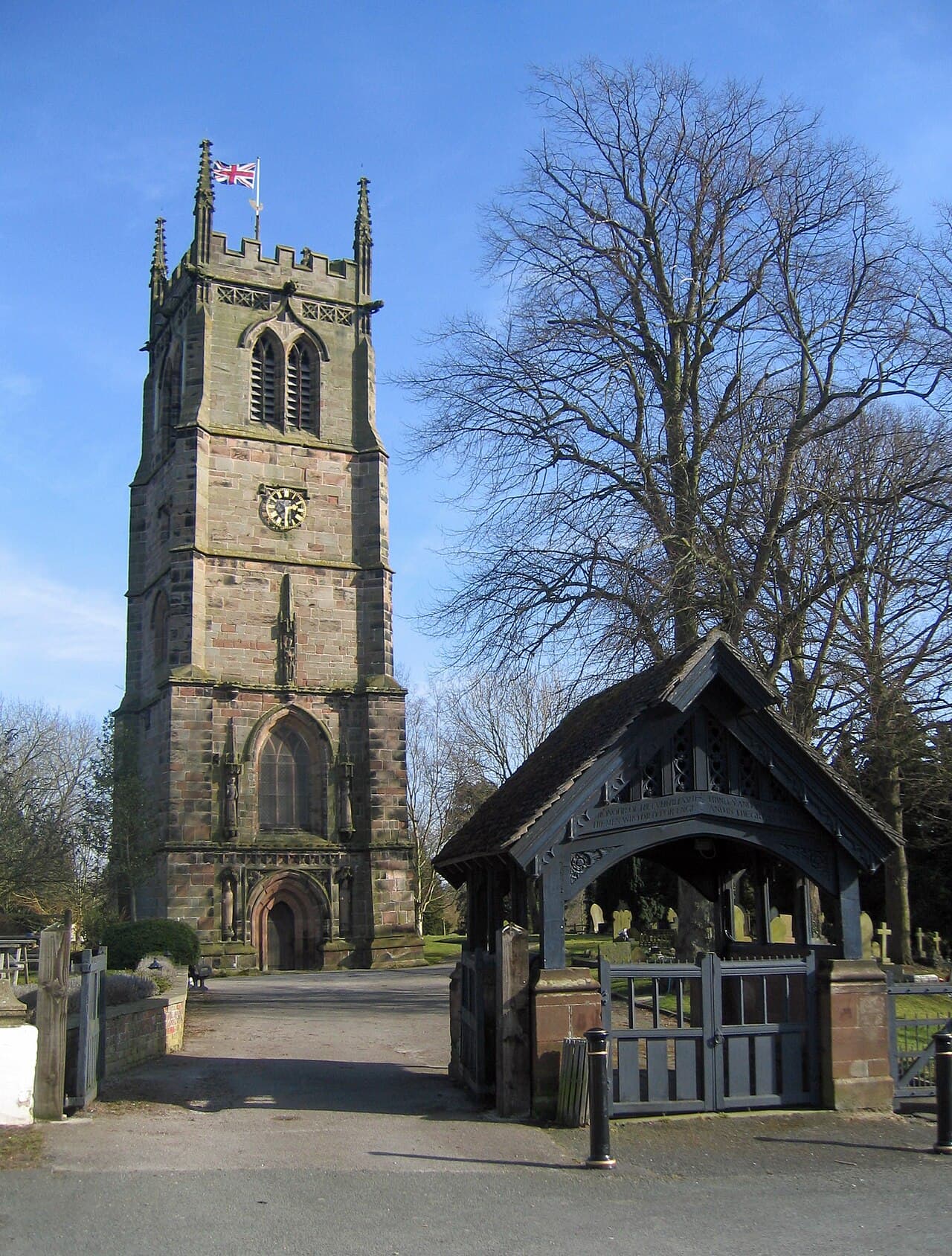 Wybunbury Tower in Nantwich, Cheshire