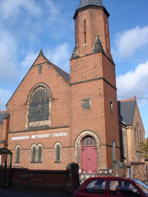 Borrowash Methodist Church in Derby, Derbyshire