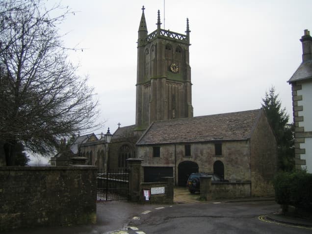 Church of St John the Baptist in Colerne, Wiltshire