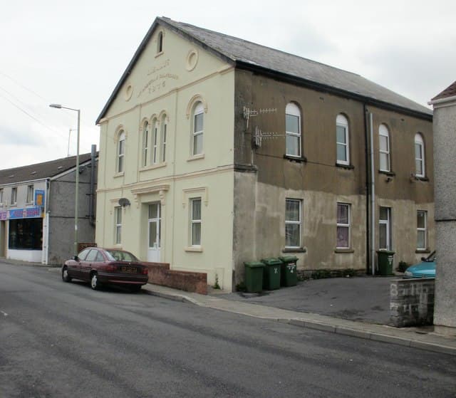 Libanus Welsh Calvinistic Methodist Chapel in Aberdare, Rhondda Cynon Taf