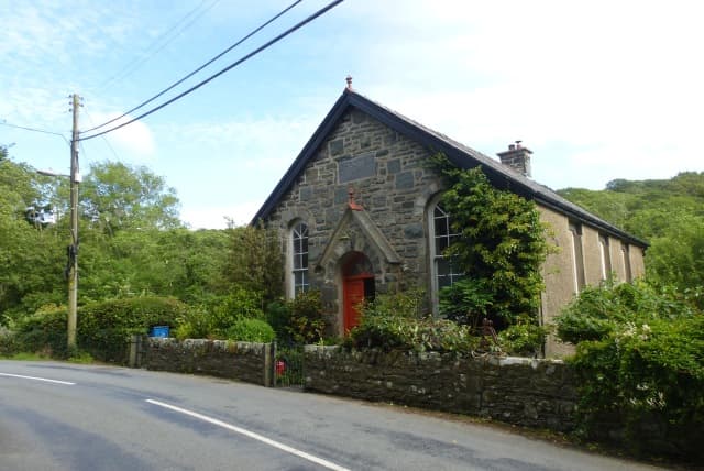 Ebebeser Methodist Chapel in Harlech, Gwynedd