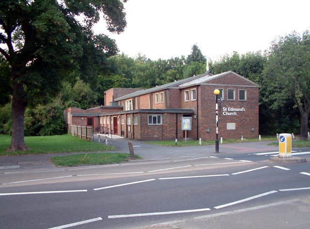 St Edmund's Church in Purley, Greater London
