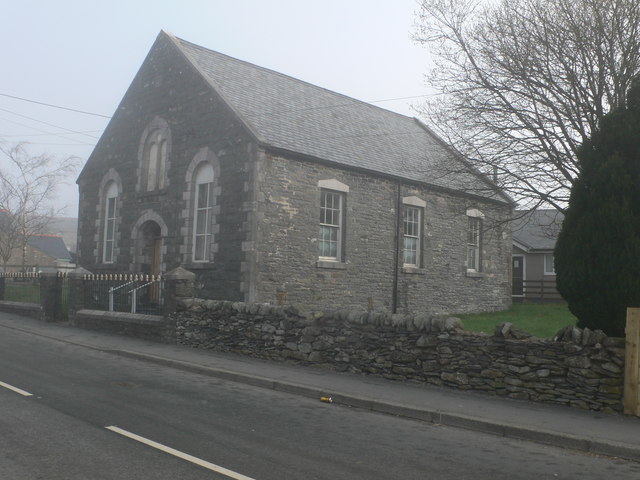 Moreia Welsh Independent Chapel in Conwy County Borough, Gwynedd