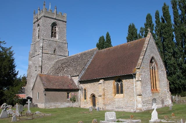 Church of St Andrew in Cleeve Prior, Worcestershire