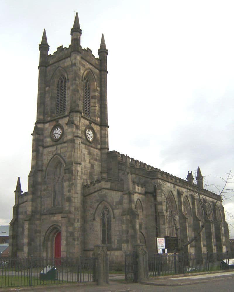 St Thomas' Church, Pendleton in Salford, Greater Manchester