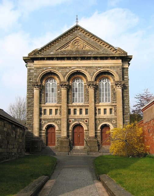 Zion Congregational Church in Llanidloes, Powys