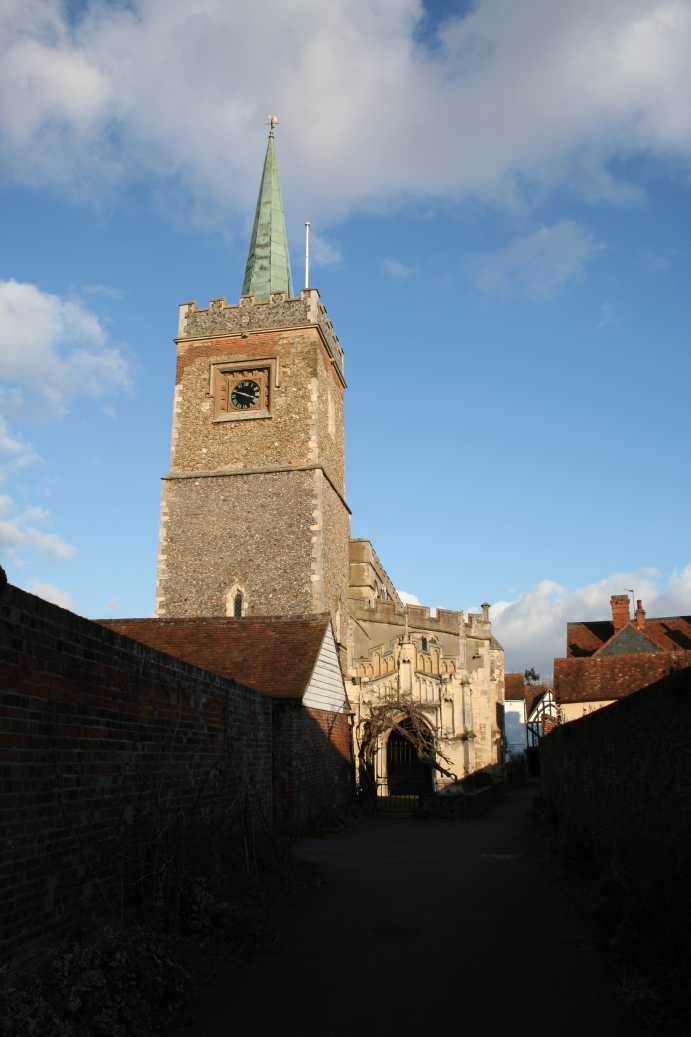 Church of St James in Nayland-with-Wissington, Suffolk