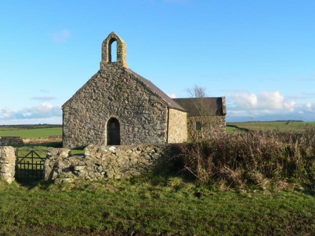 St Mary's Church in Aberffraw, Gwynedd