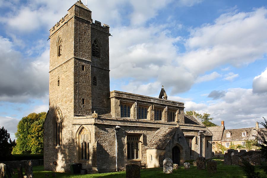 Church of St Leonard in Oddington, Gloucestershire