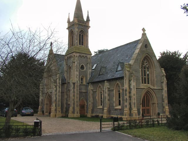 Mortuary Chapels At Ware Cemetery in Ware, Hertfordshire