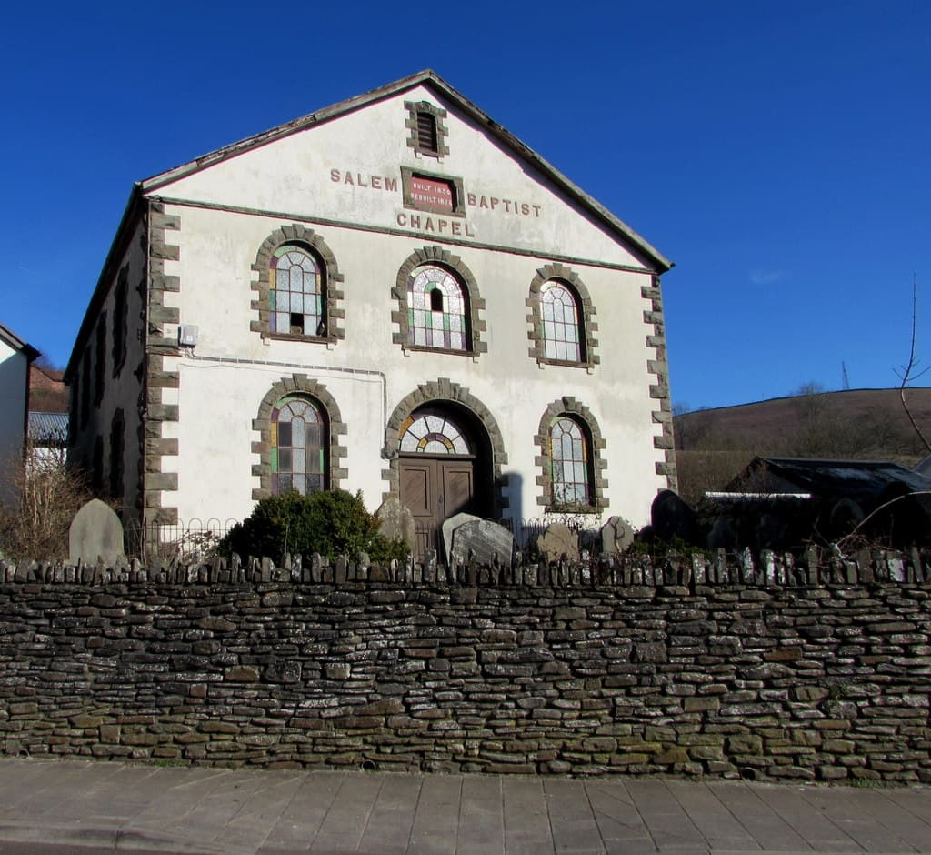 Salem Baptist Chapel in Treharris, Merthyr Tydfil
