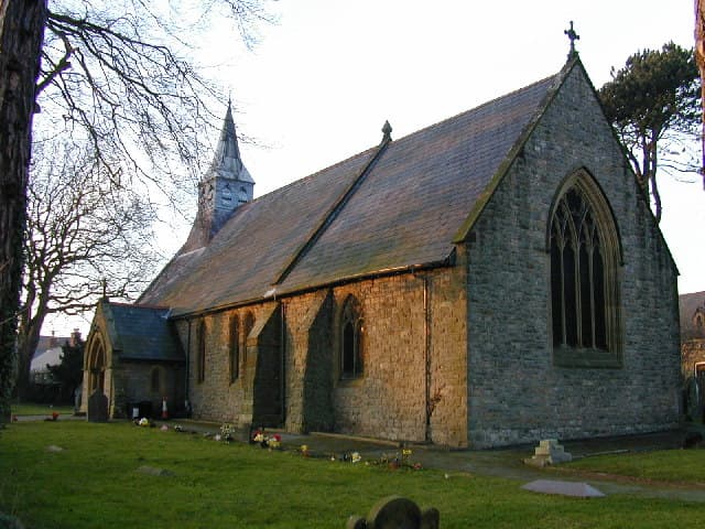 Holy Trinity Church, Gwernaffield in Mold, Flintshire