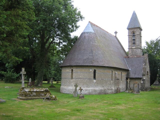 Cemetery Chapel in North Newnton, Wiltshire