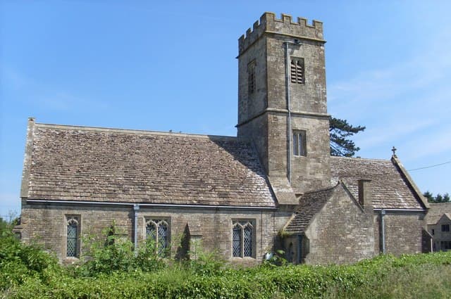Church of All Saints in Upper Castle Combe, Wiltshire