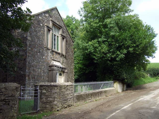 Beulah Welsh Baptist Church in Casnewydd Bach / Little Newcastle, Pembrokeshire