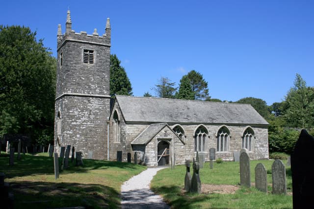 Church of St Mary the Virgin in Braddock, Cornwall